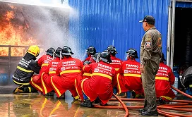 อบรมดับเพลิงขั้นต้น โคราช